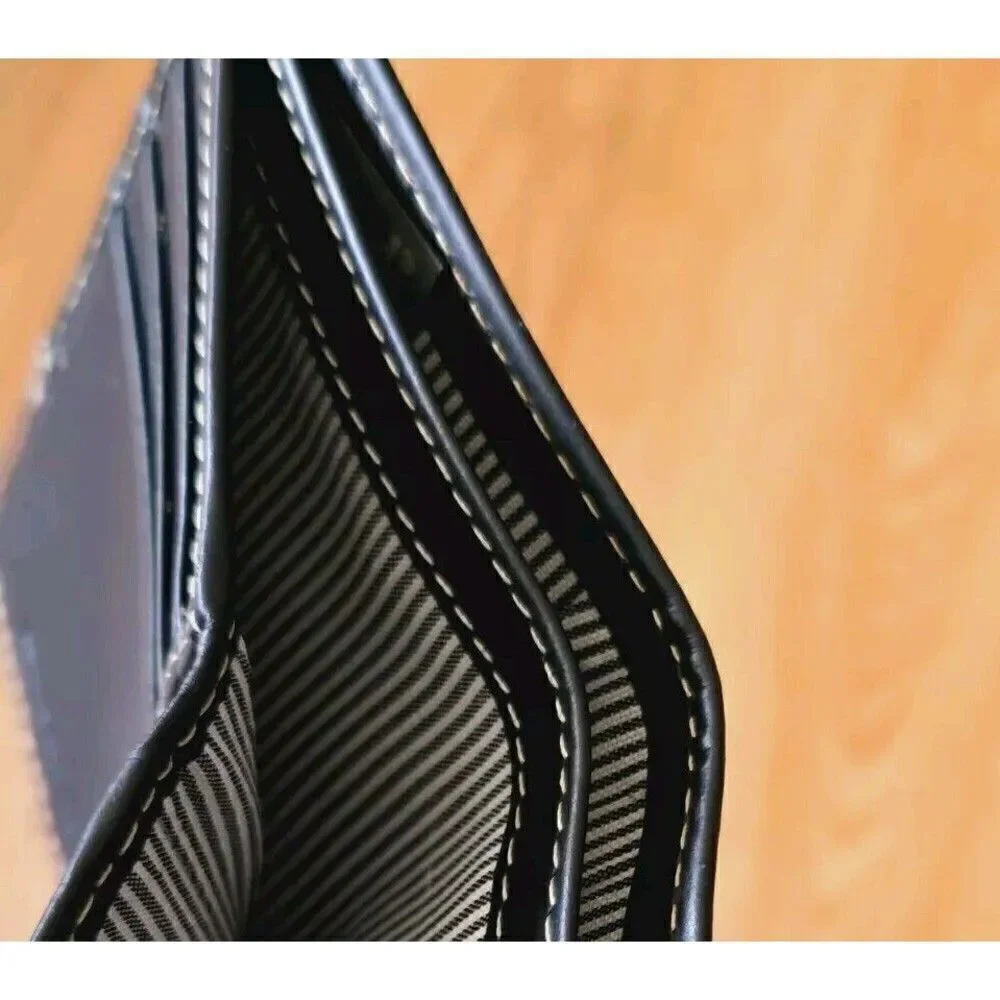 Timberland Men's Premium Two Tone Genuine Leather Commuter Tri-fold Wallet